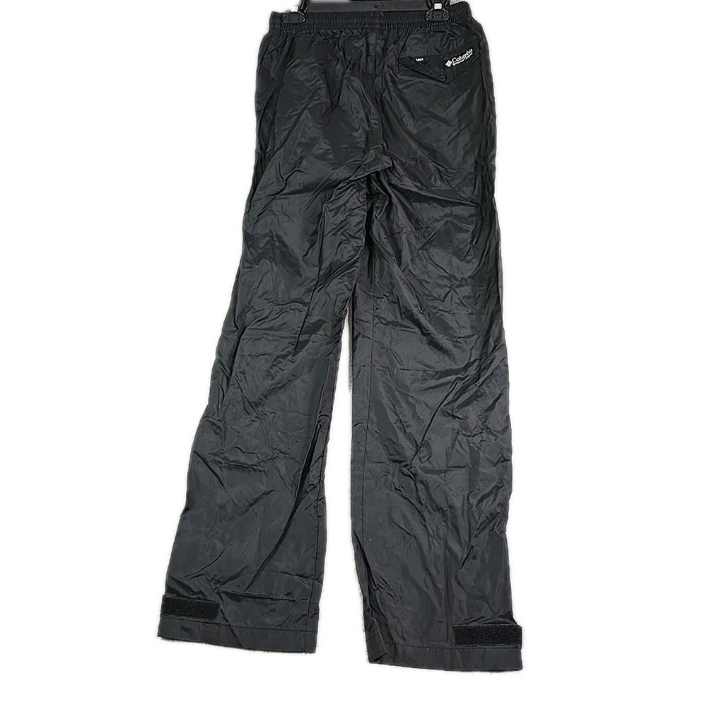 Vintage 2004 Y2K Columbia Windbreaker Pants Packable Men's Small Black Fitness